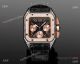 AAA Swiss Copy Cartier Santos Chronograph 42 Rose Gold-Black Diamond Case (3)_th.jpg